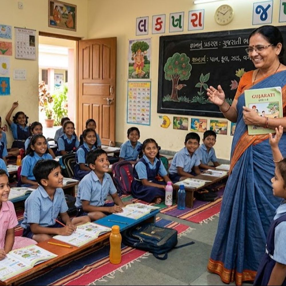 ગુજરાતમાં 11,000 વિદ્યાસહાયકોની મેગા ભરતી:15 એપ્રિલથી ઓનલાઈન અરજી શરૂ, TET-1 પાસ માટે તક; TAT હાયર સેકન્ડરી પરીક્ષાની જાહેરાત