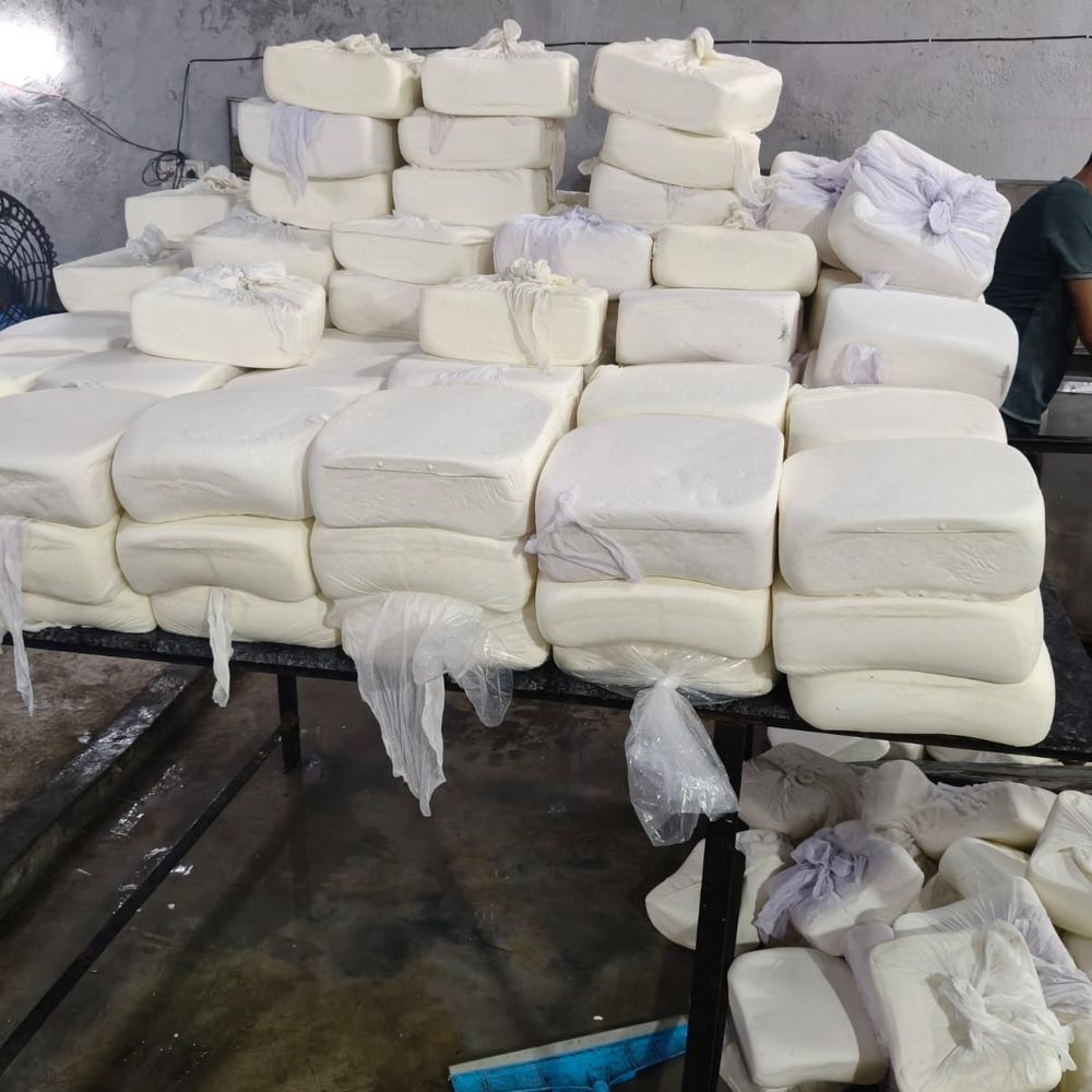 1400 કિલો પનીરનો રિપોર્ટ ફેલ, પામોલીન તેલ-ઇન્ડસ્ટ્રીયલ એસિડ મળ્યા:કિડની ફેલ કરી શકે તેવું 400 કિલો નકલી પનીર દરરોજ સુરતીઓ સુધી પહોંચતું; બે વર્ષથી નેટવર્ક સક્રિય હતું