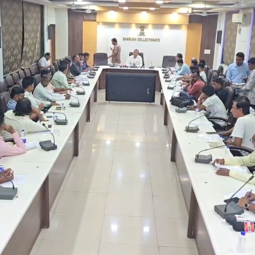 ભરૂચમાં સ્થાનિક સ્વરાજ્ય ચૂંટણી, 26 એપ્રિલે મતદાન:કલેક્ટરે જિલ્લા પંચાયત, તાલુકા પંચાયત, નગરપાલિકા બેઠકો જાહેર કરી