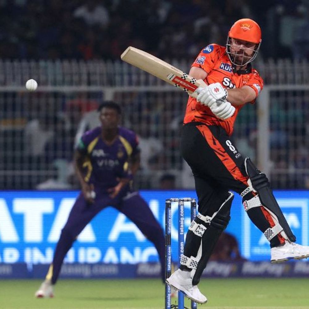 IPLમાં આજે KKR vs SRH:ટ્રેવિસ હેડ 46 રન બનાવી આઉટ, કાર્તિક ત્યાગીએ કેચ કરાવ્યો; અભિષેક સાથે 82 રન જોડ્યા