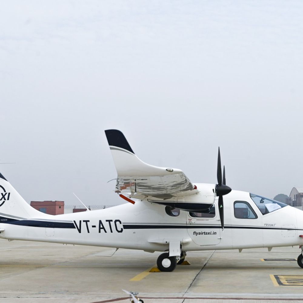 4 હજારમાં વડોદરાથી દીવ, પોરબંદર અને ભૂજ જવાશે:8 સીટર વિમાની સેવા શરૂ થશે, 8 કલાકની મુસાફરી હવે 60 મિનિટમાં