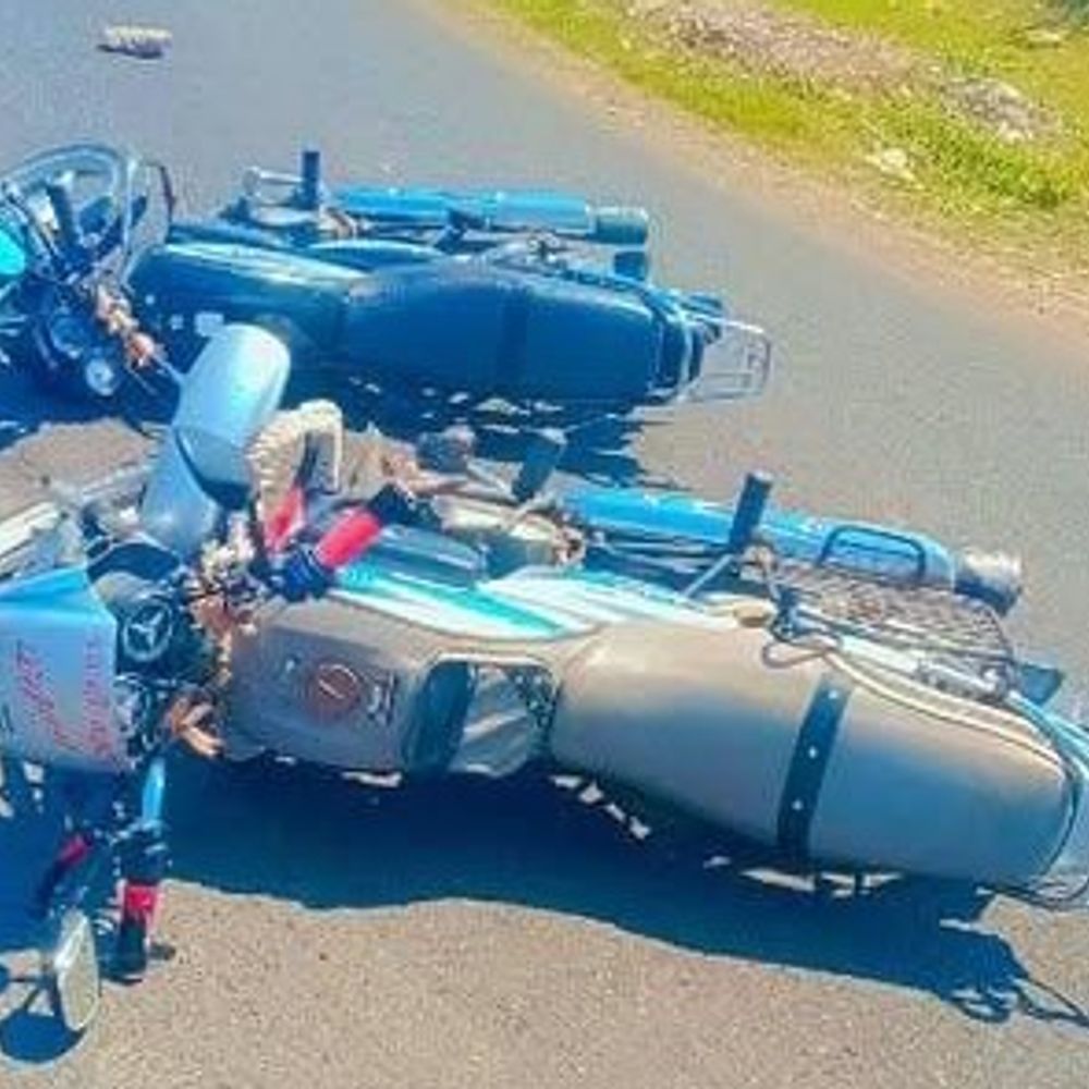 મહીસાગરના સરસવા ગામે બે બાઇક અથડાઈ:એક યુવક ગંભીર ઇજાગ્રસ્ત, ગોધરા સિવિલમાં સારવાર હેઠળ