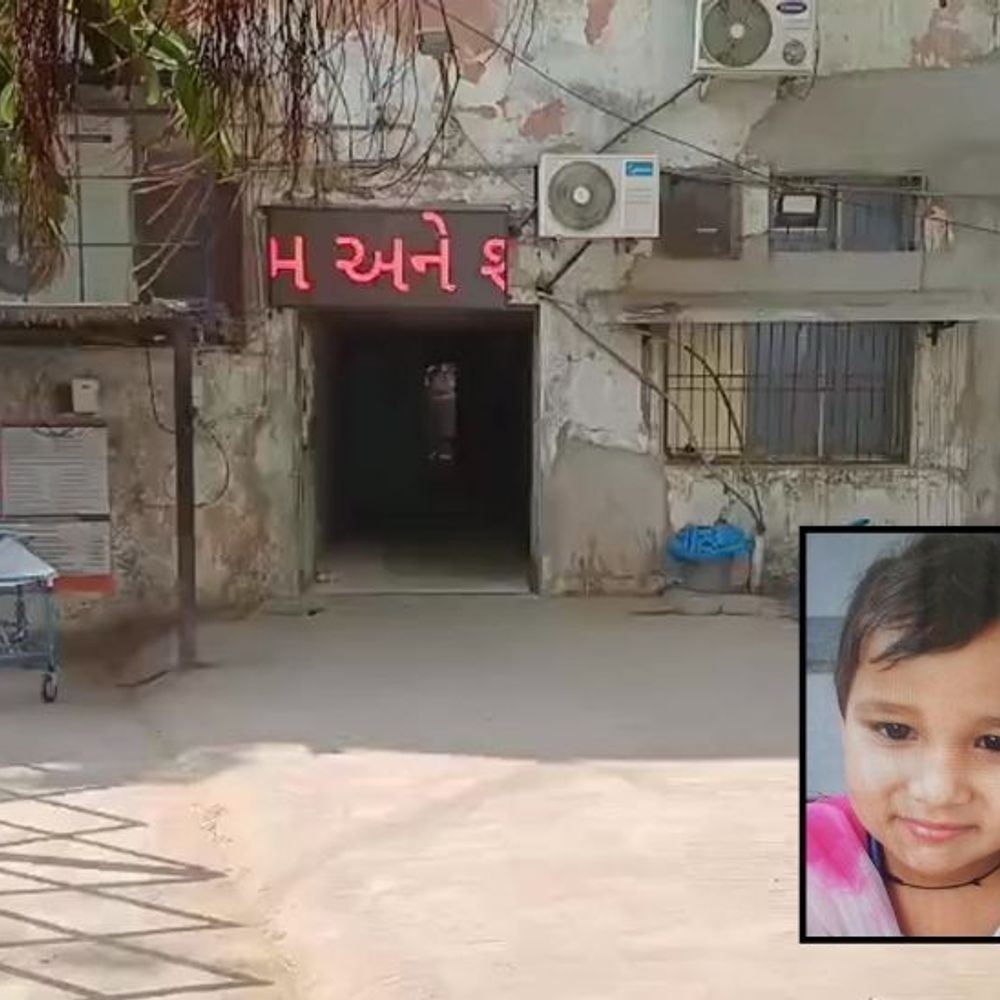 4 વર્ષીય માસૂમનો પગ લપસ્યો ને ઊંડા પાણીમાં ખાબકી:સુરતના સચિન GIDCમાં ઘર પાસે રમતા-રમતા આરાધ્યા નહેરમાં પડી, હોસ્પિટલમાં દમ તોડ્યો