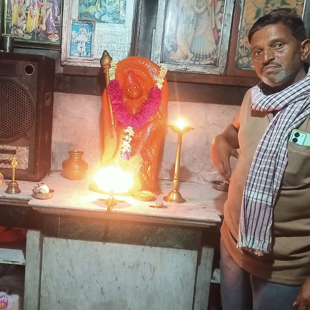 ચંદ્રુમાણામાં હનુમાન જયંતિ ઉજવાઈ:સંકટમોચન મંદિરે 11મો જન્મોત્સવ ધામધૂમથી યોજાયો