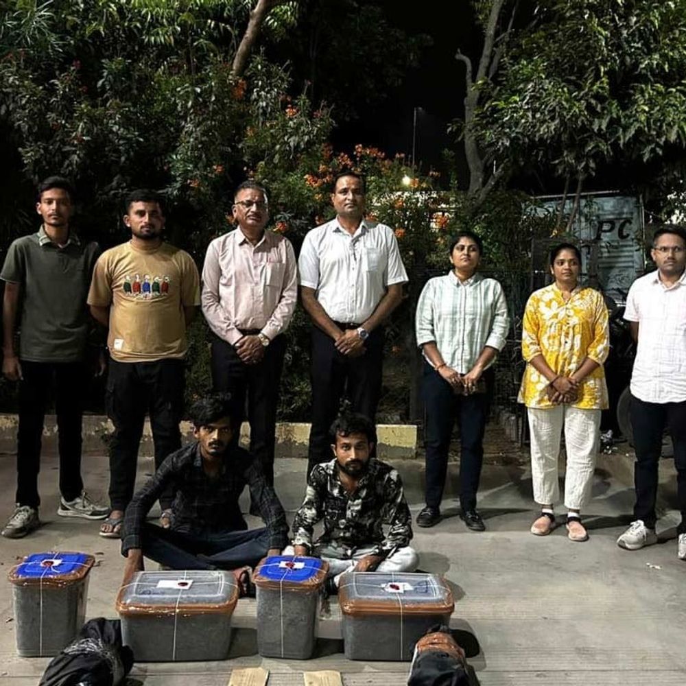 ગાંધીનગરમાં ANTF ત્રાટકી.