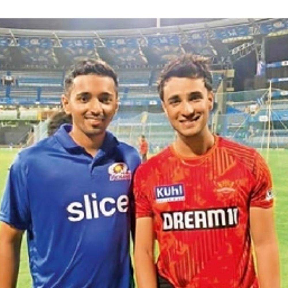 MI-KKRના બેટ્સમેનોને હંફાવતો રાપરનો નેટ બોલર.