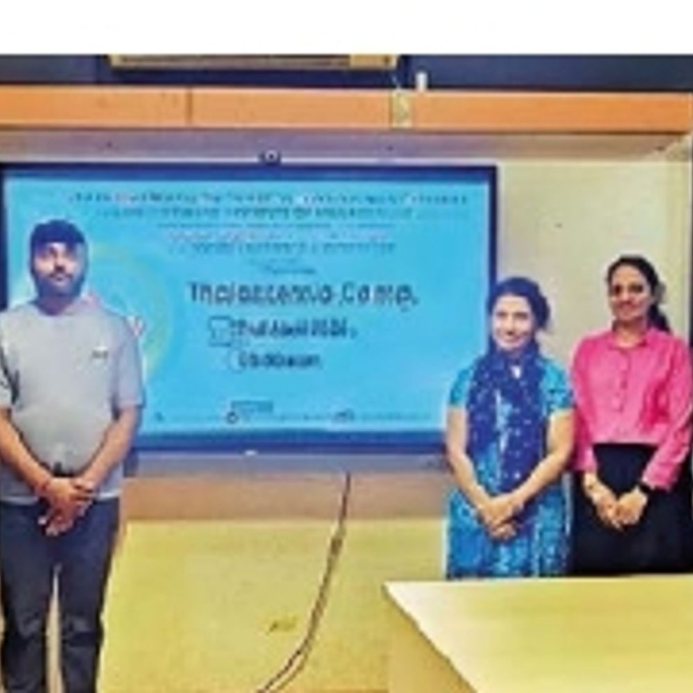 ટીમ્સ કોલેજ આદિપુર ખાતે થેલેસેમિયા ચેકઅપ કેમ્પ: 134 વિદ્યાર્થીઓના રક્તના નમૂના લેવાયા.