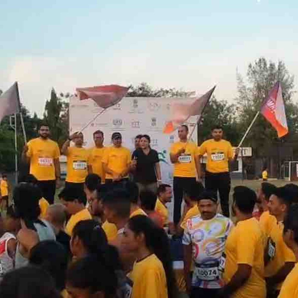 અમરેલીમાં 10 Km રનનું આયોજન:ફિટ ઇન્ડિયા અને ખેલો ઇન્ડિયાના સંદેશ સાથે જાગૃતિ