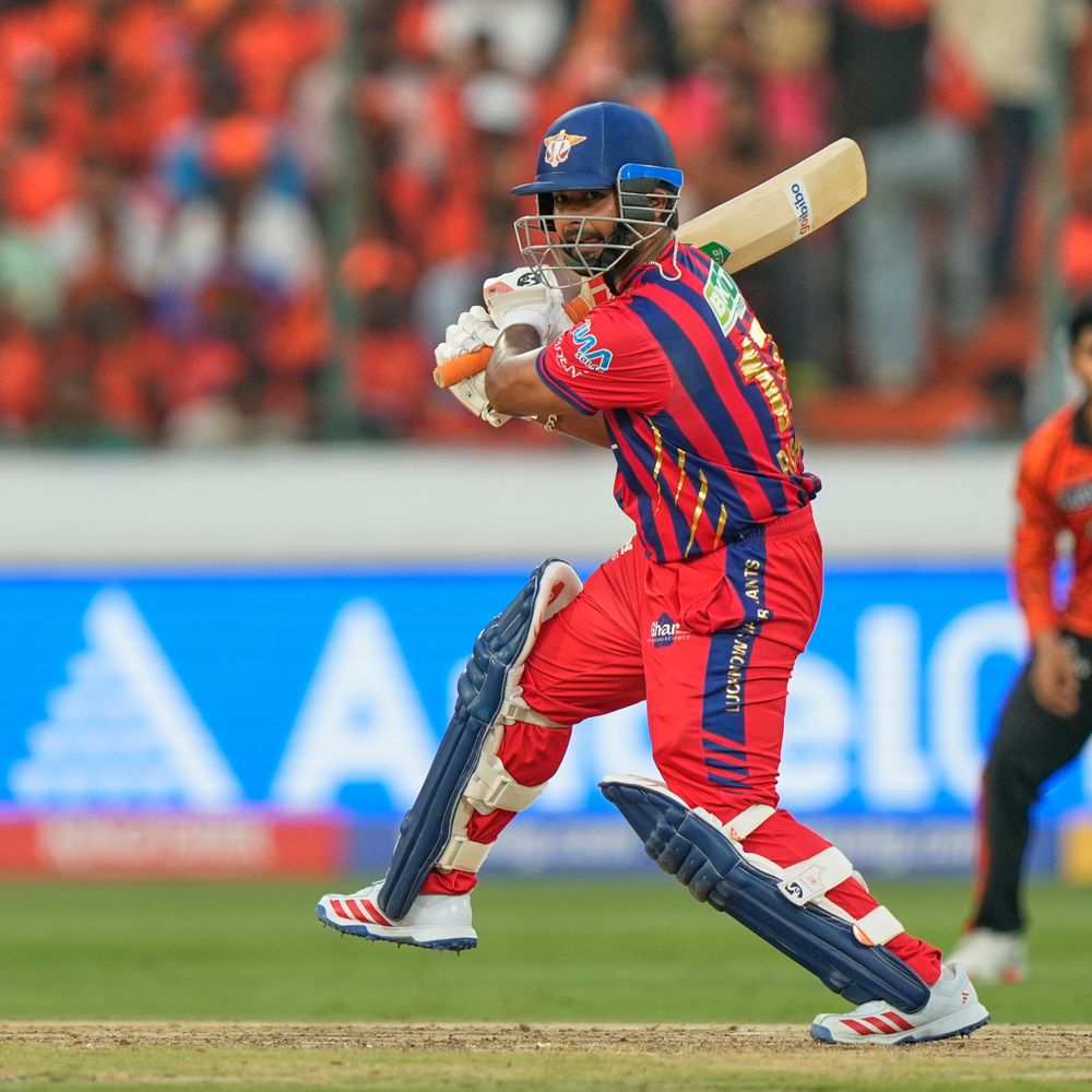 IPL- લખનઉની પાંચમી વિકેટ પડી:રિષભ પંતની ચોગ્ગા સાથે ફિફ્ટી, LSG vs SRHની મેચ રોમાંચક સ્થિતિમાં