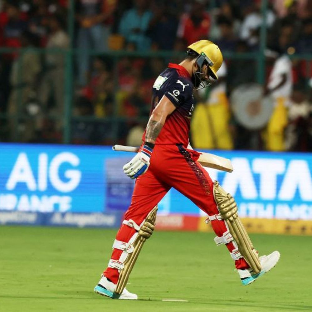 IPLમાં RCB vs CSK:ફિલ સોલ્ટ 46 રન બનાવીને આઉટ, 56 રનની પાર્ટનરશીપ તૂટી; કોહલી પણ આઉટ થયો
