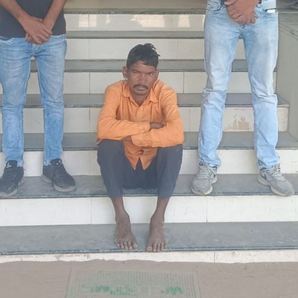 સાબરકાંઠા LCBએ NDPS આરોપીને ઝડપ્યો:એક વર્ષથી ફરાર માલજી ડાભીની ધરપકડ, સ્થાનિક સ્વરાજ ચૂંટણીને નાસતા ફરતા આરોપીઓને પકડવા ખાસ ડ્રાઇવ