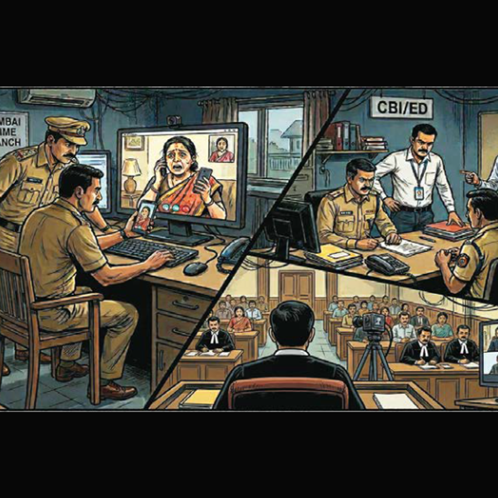 કંબોડિયામાં CBI-કોર્ટના સેટ બનાવી ચીનીઓ દ્વારા વડીલોનું ડિજિટલ એરેસ્ટ કરી કરોડોનું ફ્રોડ.