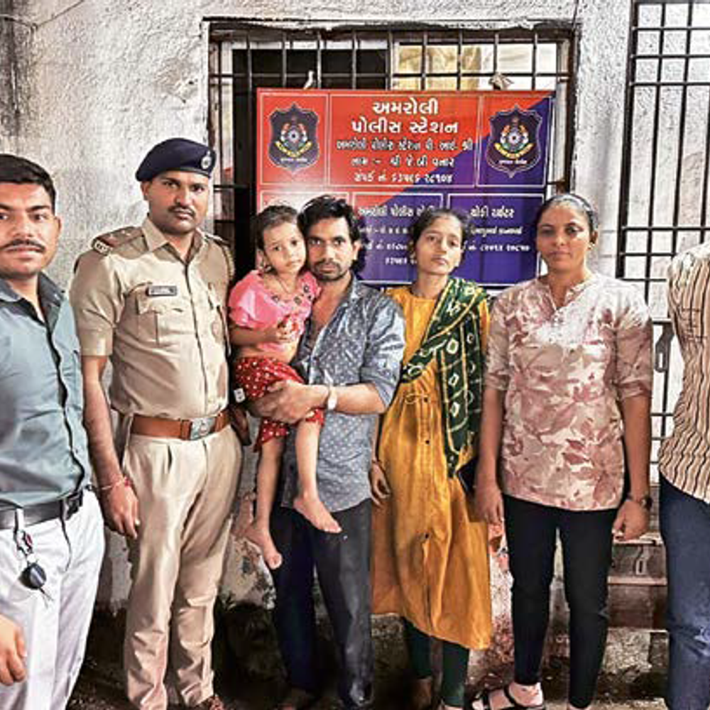 સુરત પોલીસે 4 મહિનામાં 591 ગુમ થયેલા બાળકો, યુવાઓ, વૃદ્ધો અને મહિલાઓને શોધી કાઢ્યા, જેમાં બાળકોના અપહરણના કેસ મહત્તમ છે.