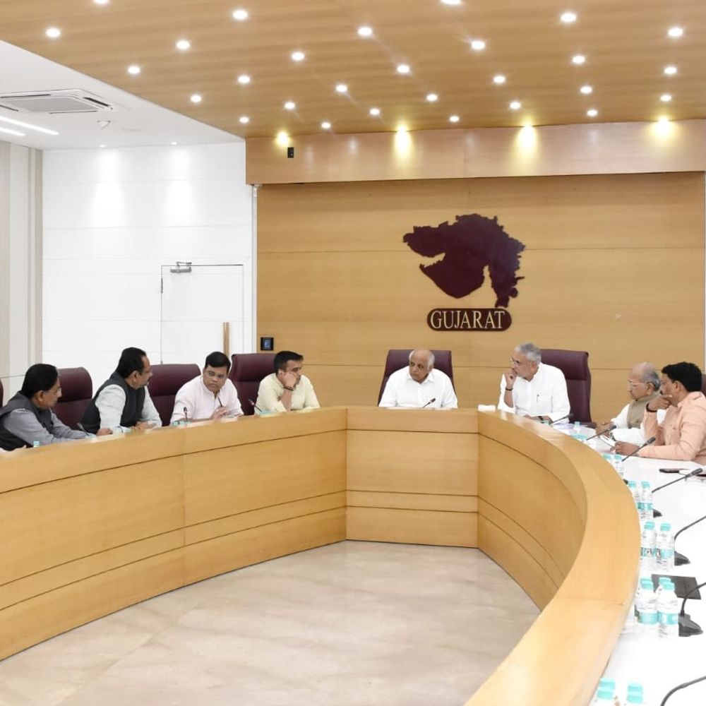 CM નિવાસ સ્થાને ભાજપની બેઠક પૂર્ણ:બેઠક બાદ ઉમેદવારોને લઈ મોટો નિર્ણય, C-D નગરપાલિકાઓ માટે અલગ વ્યૂહરચના