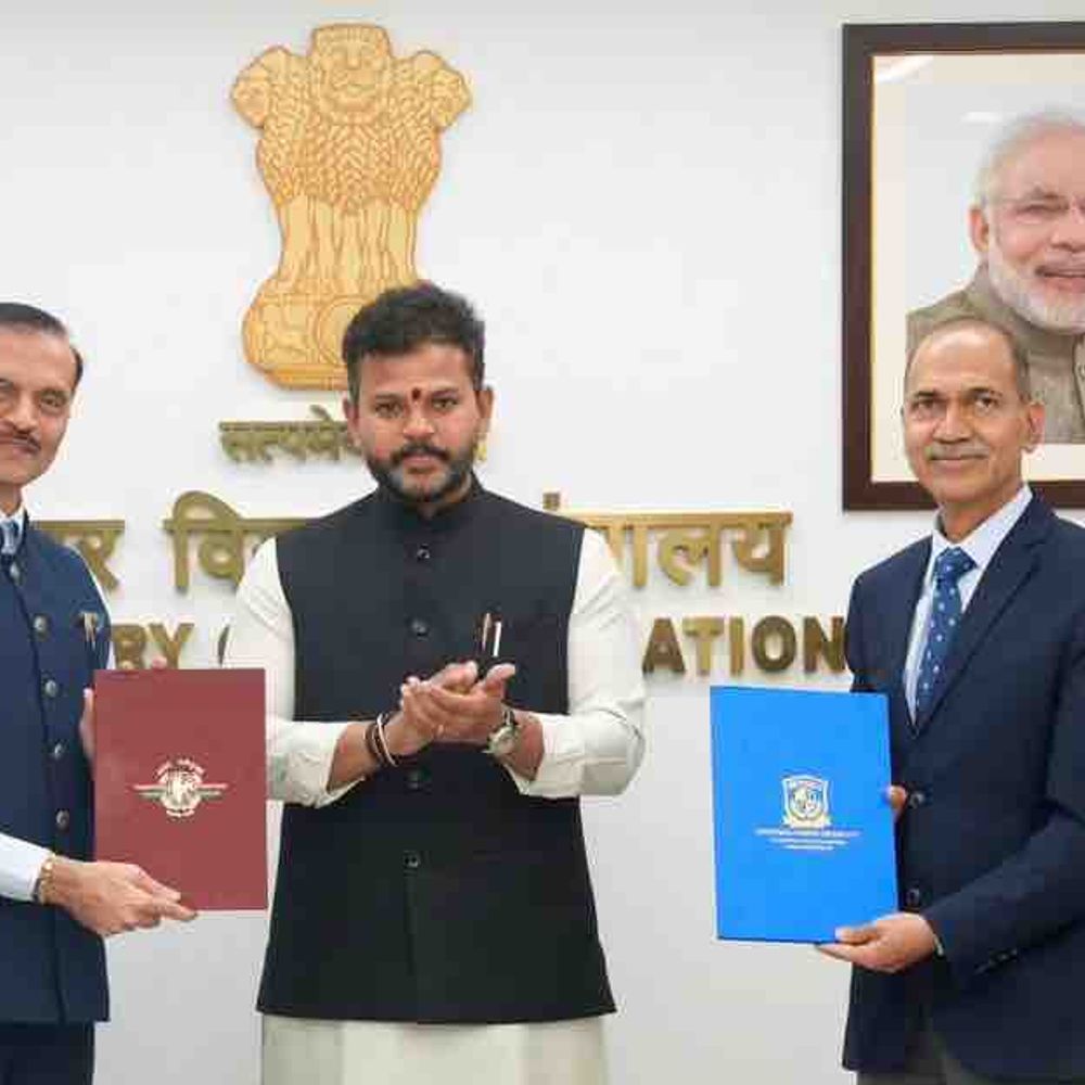 RRU-BCAS વચ્ચે MoU:ભારતમાં પ્રથમ સ્વદેશી ઉડ્ડયન સુરક્ષા પરીક્ષણ કેન્દ્ર સ્થપાશે