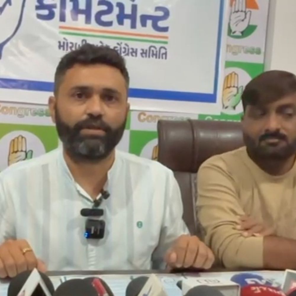 ‘હું છું કિશોર ચીખલીયા’ મોરબી કોંગ્રેસનો સંકલ્પ:પ્રાથમિક સુવિધાઓને પ્રાધાન્ય આપશે, મહાનગરપાલિકાની ચૂંટણી માટે પુષ્પરાજસિંહ જાડેજાએ જાહેરાત કરી