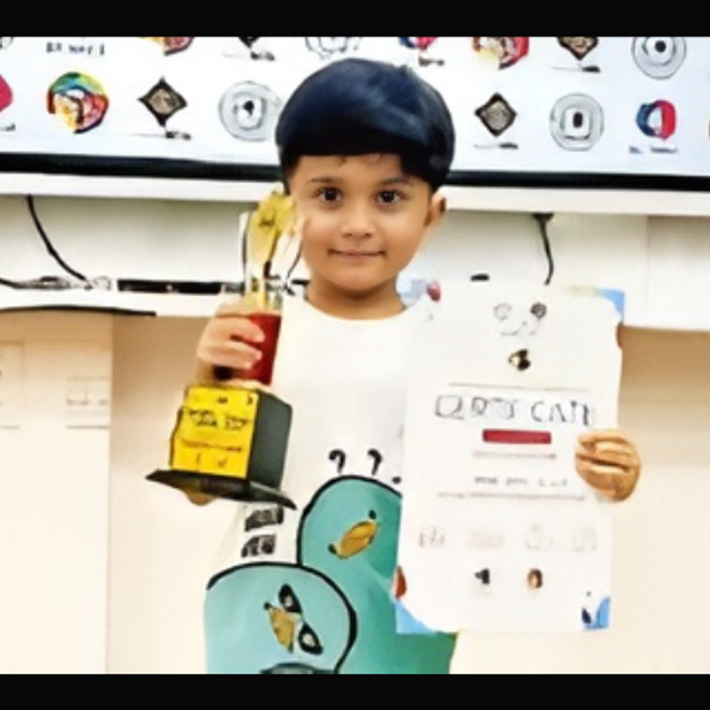 નાની ઉંમરમાં મોટી સિદ્ધિ: 3.5 વર્ષનો બાળક ક્યુબિંગ સ્પર્ધામાં રાષ્ટ્ર સ્તરે અવ્વલ.