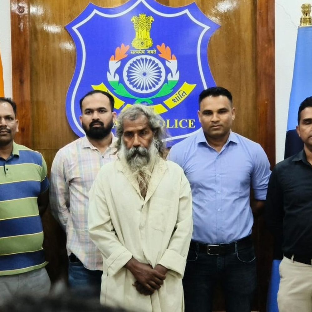 તાપી પોલીસનું 'ઓપરેશન યુપી':25 વર્ષ પહેલાના ડબલ મર્ડર અને ધાડનો મુખ્ય આરોપી ઝડપાયો