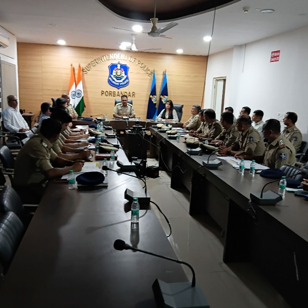 બેઠક:ચૂંટણી પૂર્વે પોરબંદર પોલીસ એલર્ટ મોડમાં