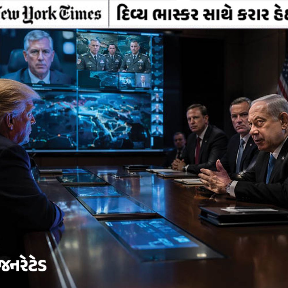 નેતન્યાહૂએ એવું પ્રેઝન્ટેશન બતાવ્યું કે ટ્રમ્પ યુદ્ધ માટે રાજી થયા:બંનેની સિક્રેટ મિટિંગમાં નિર્ણય લેવાયો, ઉપરાષ્ટ્રપતિ વેન્સ હુમલાની વિરુદ્ધ હતા