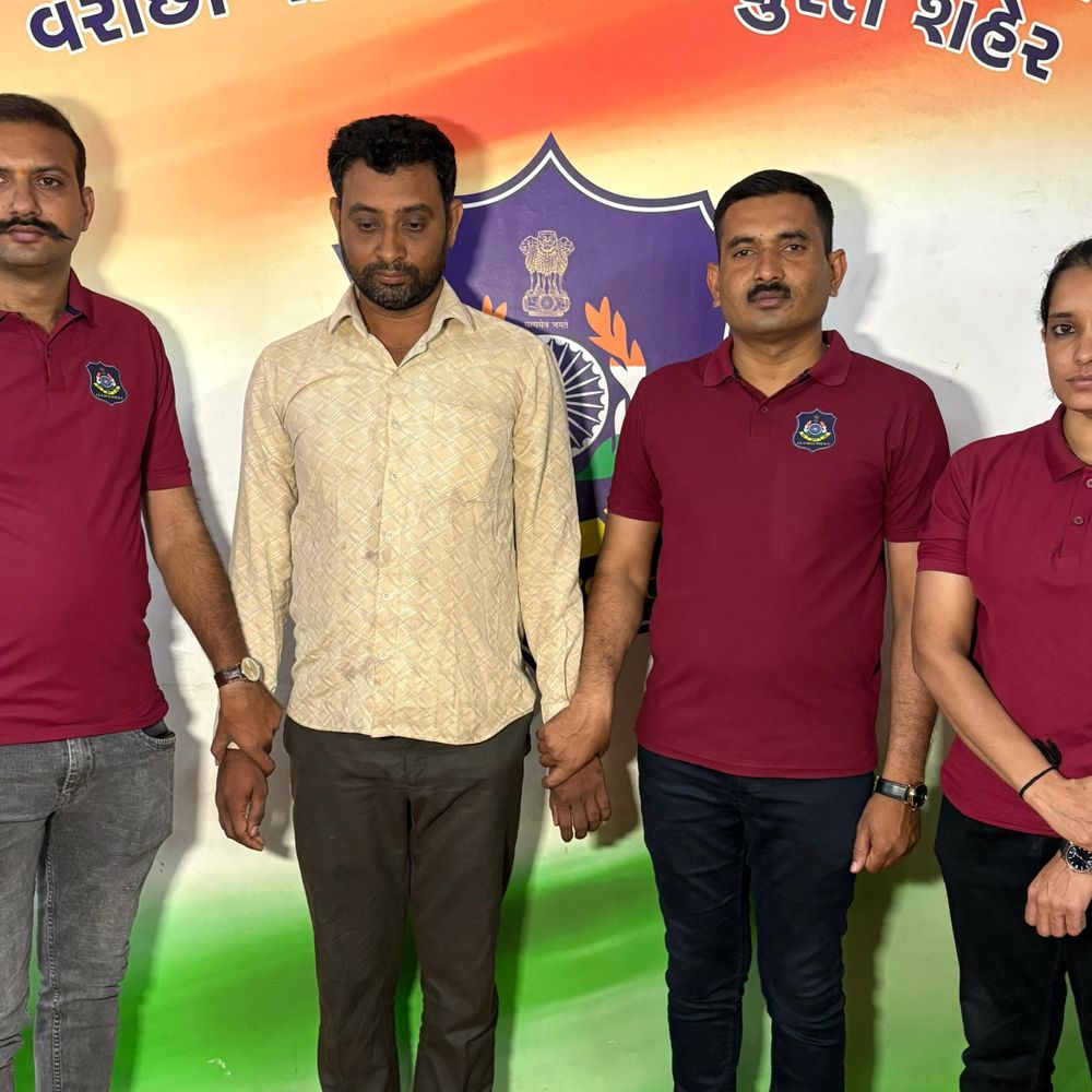 સગીરાને પ્રેમજાળમાં ફસાવી દુષ્કર્મ આચર્યું:વરાછામાં સગીરાને ભગાડી વતન લઈ જનાર રત્નકલાકાર જેલના સળિયા પાછળ, પોલીસે પોક્સો હેઠળ આરોપીને દબોચ્યો