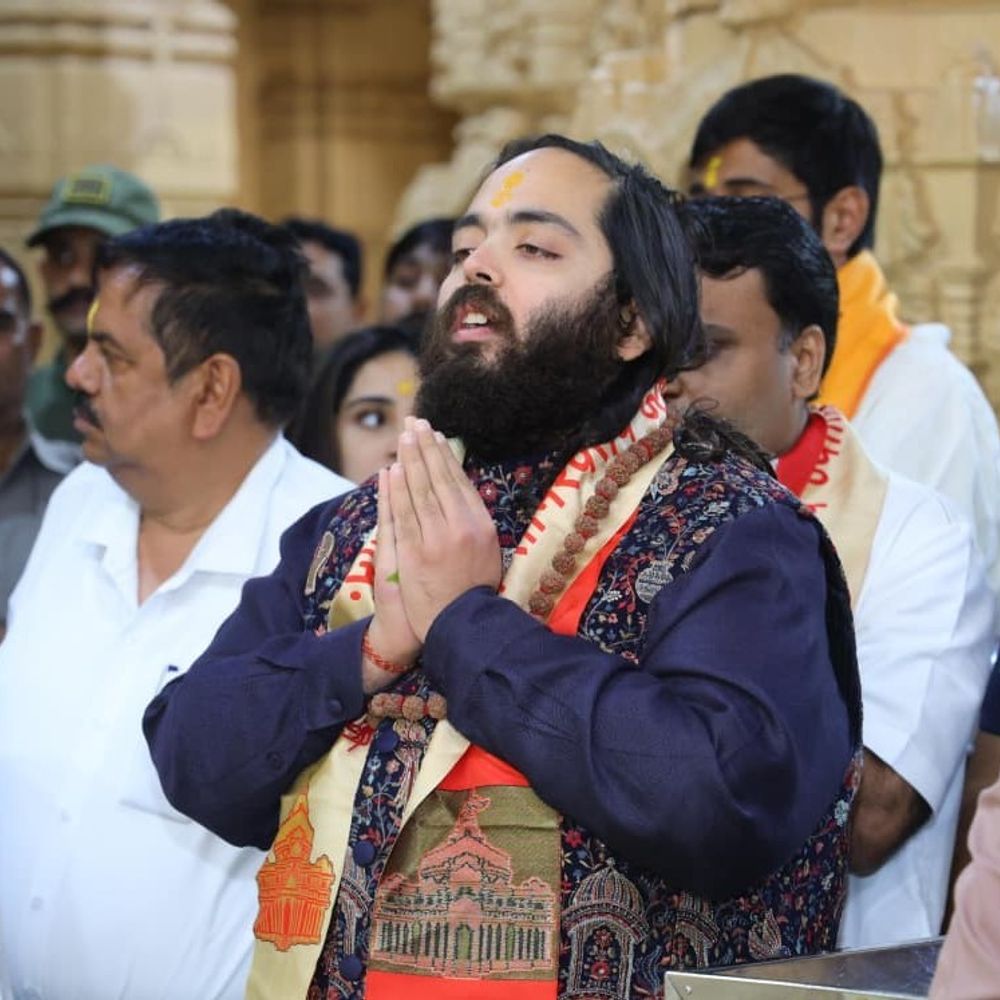 અનંત અંબાણીએ જન્મદિવસ પર સોમનાથ મંદિરમાં ₹5 કરોડનું દાન આપ્યું:ભોજનાલય માટે આપ્યું દાન, લાખો ભક્તોને મળશે નિઃશુલ્ક ભોજન