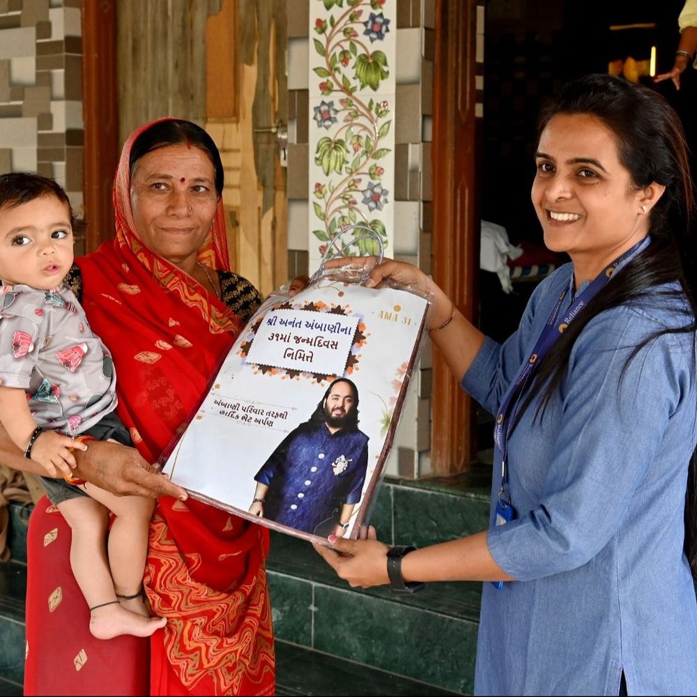 અનંત સેવા:અનંત અંબાણીએ 57 લાખથી વધુ લોકોને મદદરૂપ થઈ પોતાના 31મા જન્મદિનની ઉજવણી કરી