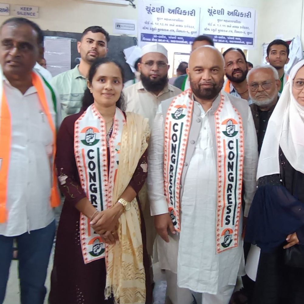 ટિકિટ ઠુકરાવી પણ વોર્ડ ન બદલાયો:AAPમાંથી રાજીનામું આપ્યા બાદ ડો. પ્રીતિ સદાદિયાનો કોંગ્રેસમાં પ્રવેશ, આજે વોર્ડ-12માંથી જ ઉમેદવારી નોંધાવતા અનેક સવાલો