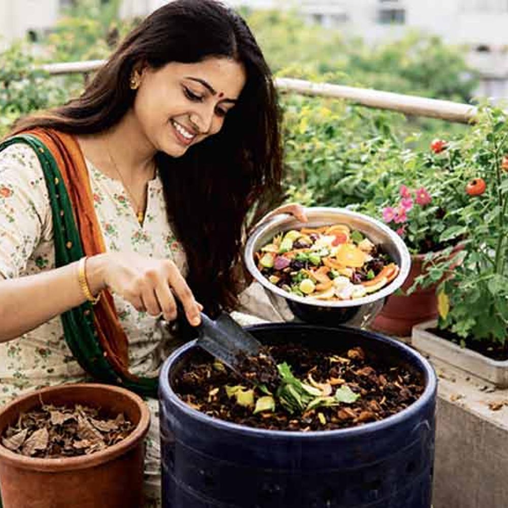 સજાવટ: ઝીરો વેસ્ટ કિચન: રસોડાના કચરામાંથી ‘કાળું સોનું’ બનાવો અને બગીચાને સમૃદ્ધ બનાવો.