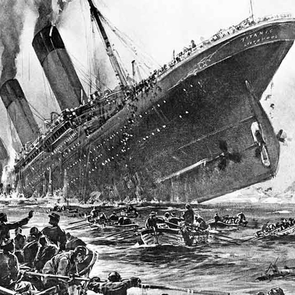 રેઈનબો: ટાઈટેનિક અને વીજળી: ડૂબવાની ઘટના એટલે કે….