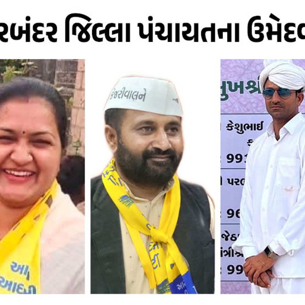 પોરબંદર સ્થાનિક સ્વરાજ્યની ચૂંટણી 2026:ભાજપે પોરબંદર જિલ્લા પંચાયતની 18 બેઠક પર ઉમેદવારો જાહેર કર્યા, જુઓ લિસ્ટ