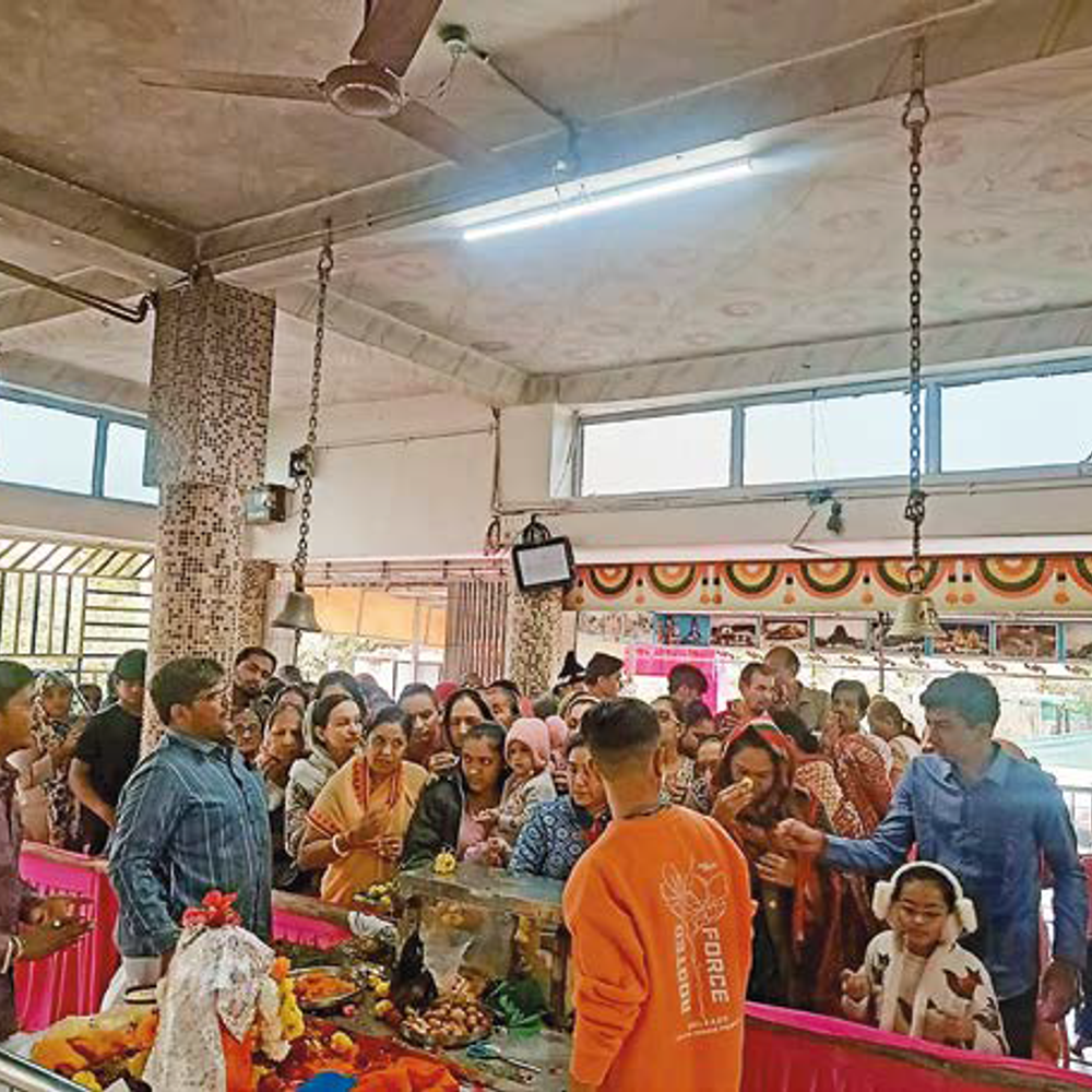 સંકટ ચતુર્થીની ઉજવણી: ભક્તોએ નવા વર્ષની પ્રથમ સંકટ ચતુર્થીએ સંકટો દૂર કરવા બાપાને શીશ નમાવ્યા.