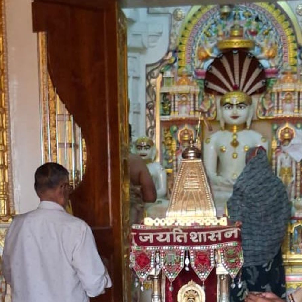 બોટાદ ગીરીરાજ જૈન દેરાસરમાં અઢાર અભિષેક કરાયો:શ્રી પાર્શ્વનાથ ભગવાનની 36મી સાલગીરાહ પૂર્વે શુદ્ધિકરણ અનુષ્ઠાન