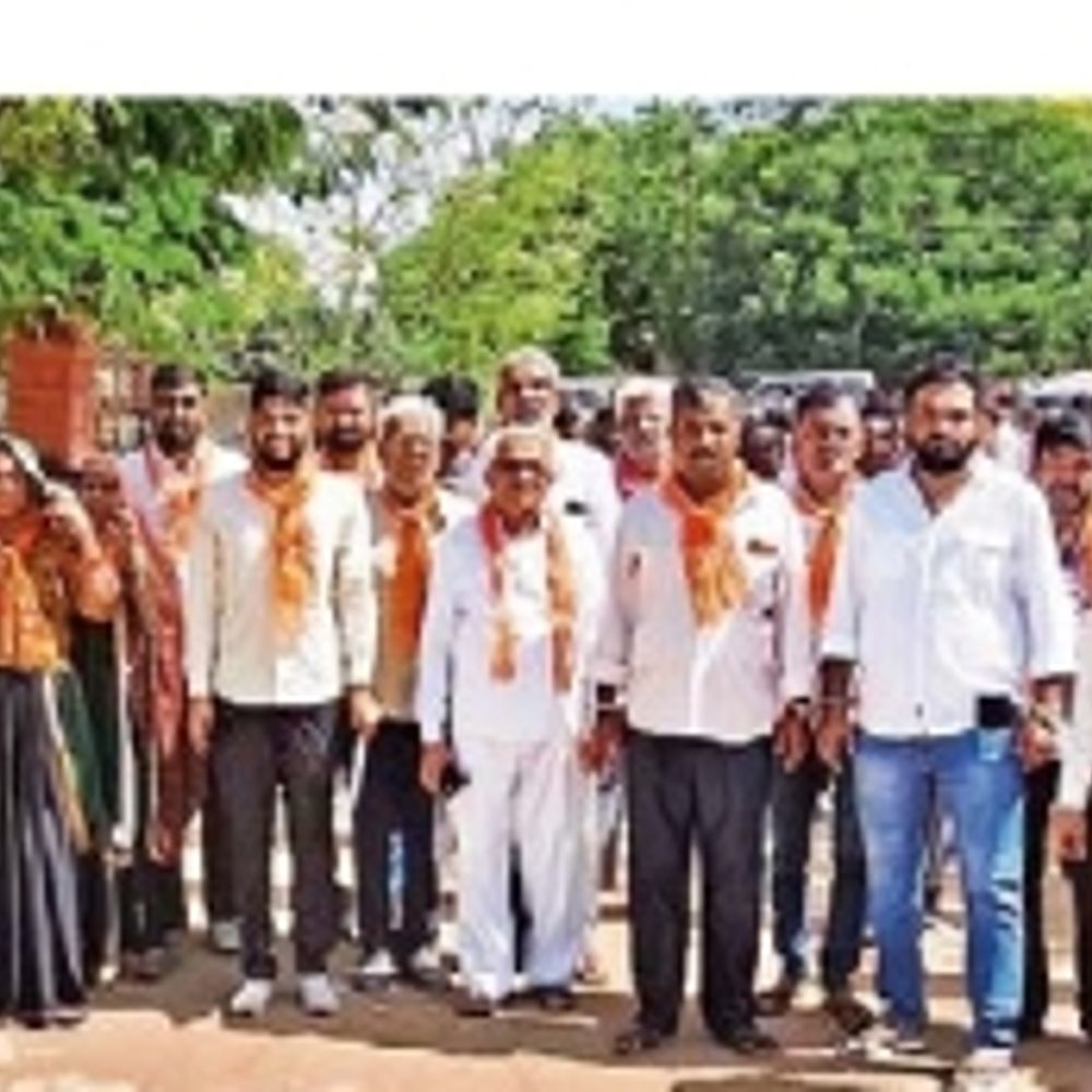 ચૂંટણી માટે ભાજપના જડબેસલાક આયોજન: ઉમેદવારોએ કાર્યકરો સાથે ઉત્સાહપૂર્વક દાવા રજૂ કર્યા.