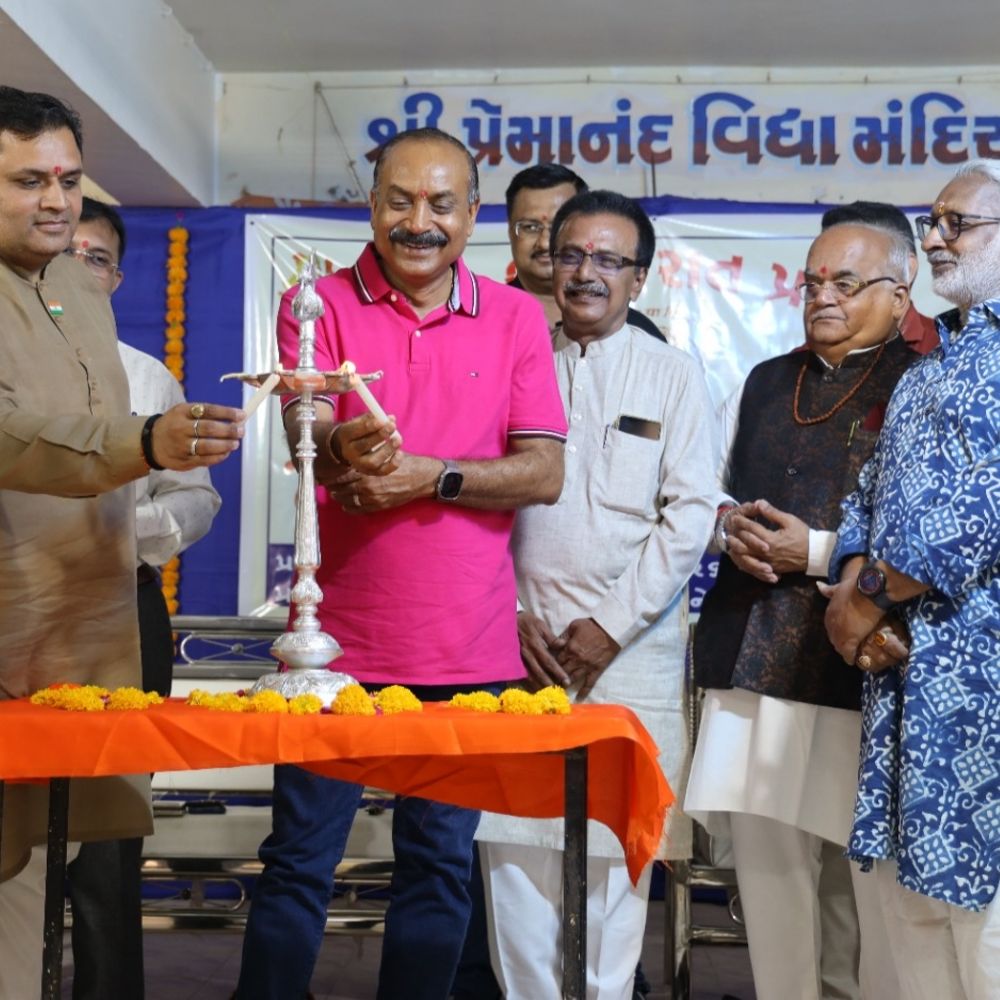 સંસ્કાર ભારતી દ્વારા પ્રેમાનંદ વિદ્યા મંદિરમાં સંવિધાન ચિત્ર પ્રદર્શન શરૂ, જે 14મી એપ્રિલ સુધી ચાલશે.