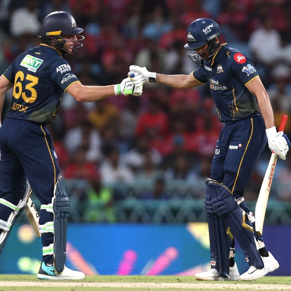 લખનઉએ ગુજરાતને 165 રનનો ટાર્ગેટ આપ્યો:કેપ્ટન ગિલે સીઝનની બીજી ફિફ્ટી ફટકારી, જોસ બટલર સાથે 70+ રનની પાર્ટનરશીપ થઈ