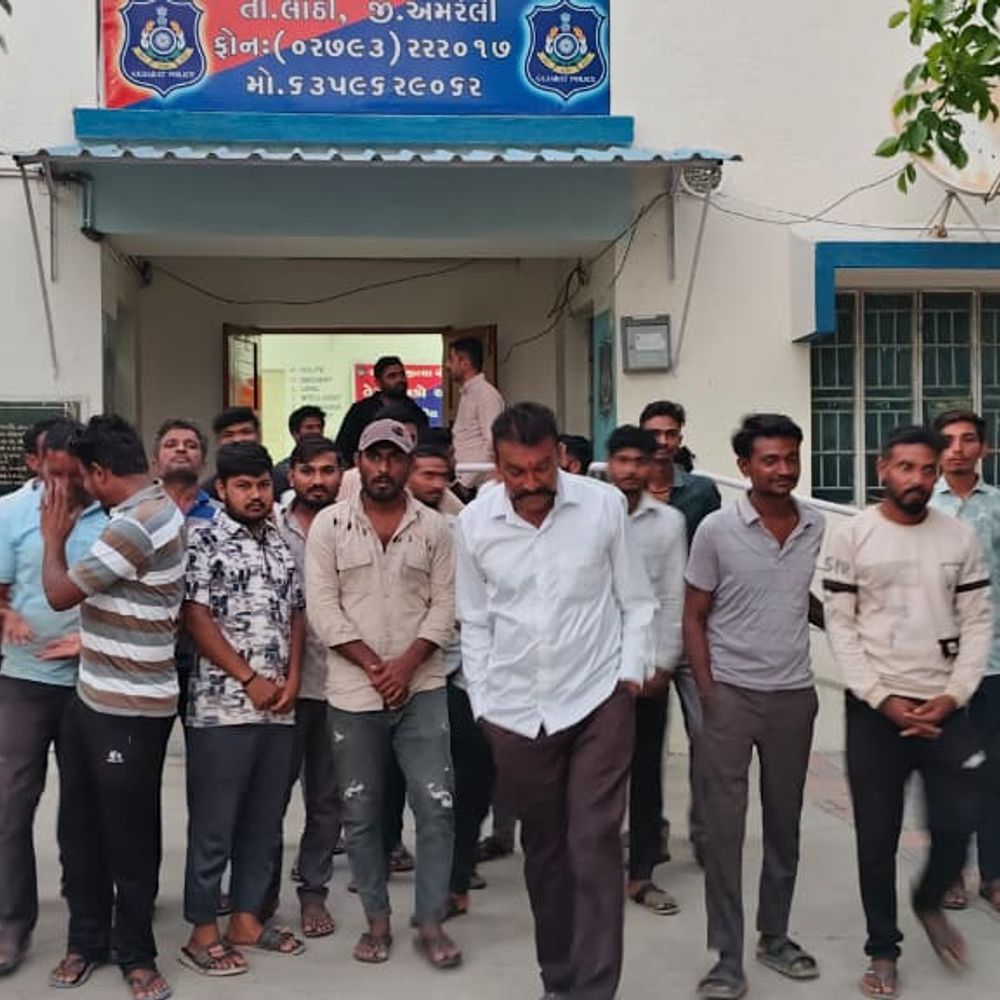 મેથળીમાં ખનિજ ડમ્પરથી અકસ્માતનો ભય, પોલીસમાં રજૂઆત