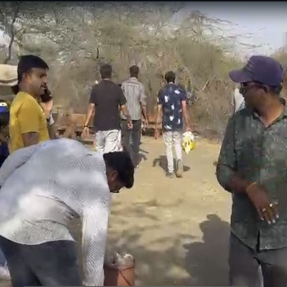 વાંકાનેર પાસે જડેશ્વર જંગલમાં 1000થી વધુ નારિયેળ કીડીઓનું ભોજન બનશે, યુવાશક્તિ ફાઉન્ડેશનની જ્વદયાપૂર્ણ પહેલ.