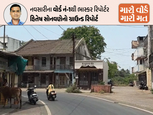 નવસારી વોર્ડ 1: ભાજપ ગઢ બચાવવા સજ્જ, કોંગ્રેસ પ્રદૂષણ અને મોંઘવારી મુદ્દે મેદાનમાં; જનતા નક્કી કરશે પરિવર્તન કે પુનરાવર્તન.