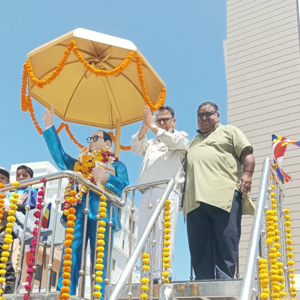 આંબેડકર જયંતિ રેલી: દ્વારકાથી મીઠાપુર, ગામડે ગામડે સ્વાગત.