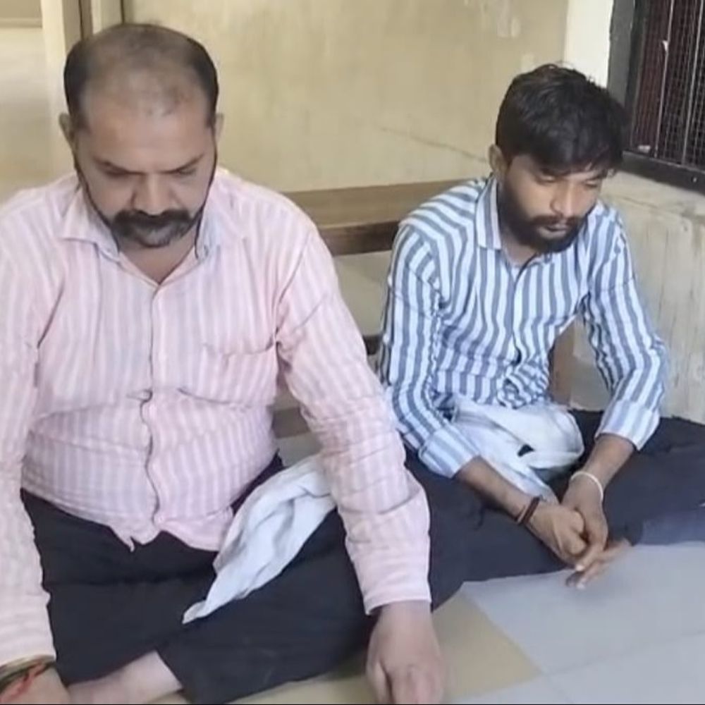 કેટરર્સના આપઘાત મામલે બે શખસોની ધરપકડ:વ્યાજના પૈસાની ઉઘરાણી-ધાક ધમકીથી ત્રસ્ત થઈ યુવકે જીવ ટૂંકાવ્યો હતો, હજુ પણ બે આરોપી ફરાર