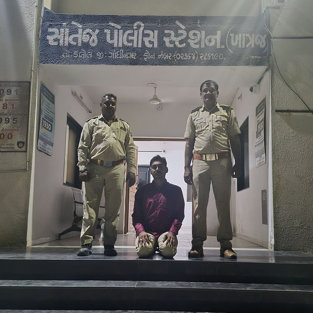 તોડબાજ પત્રકારો સામે પોલીસ એક્શન મોડમાં:સાંતેજની મહિલા બુટલેગરનો વીડિયો વાઇરલ કરવાની ધમકી આપી એક લાખનો તોડ કરનારની ધરપકડ