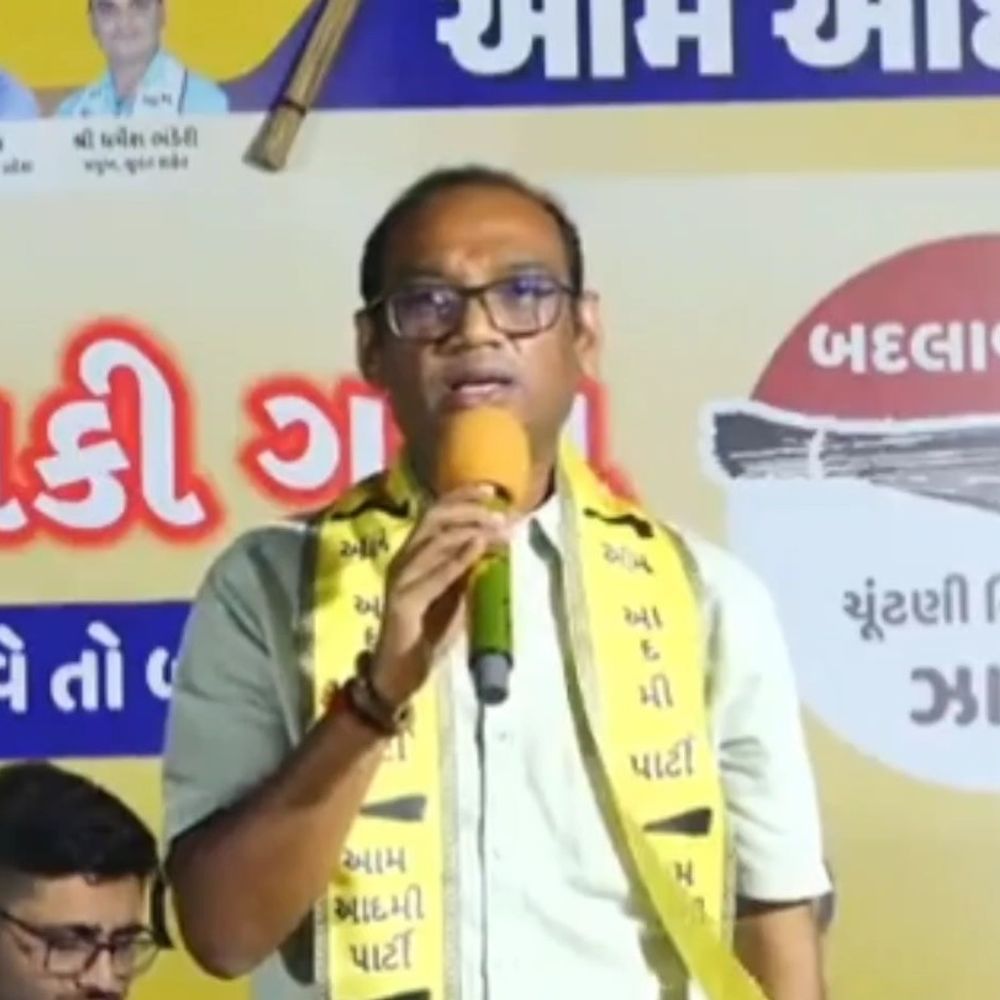 'ભાજપને ગાળો દેવાવાળાને ભાજપ ખરીદી નેતા બનાવે છે': કાનાણી પર AAPના મનોજ સોરઠીયાના આકરા પ્રહારો.