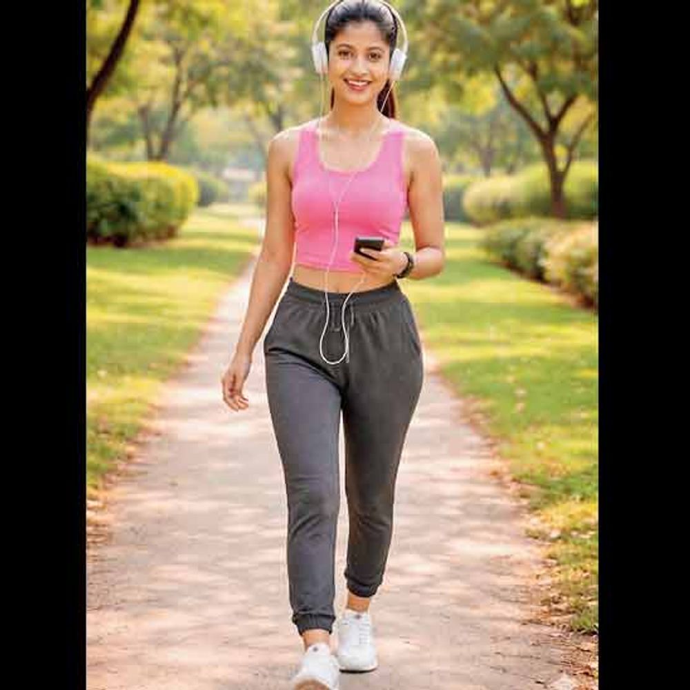 ફિટ એન્ડ હીટ: સવારની વોક- પોતાને માટે સમય! મહિલાઓ માટે વ્યાયામ અને "Me Time" નો સુંદર સમન્વય.