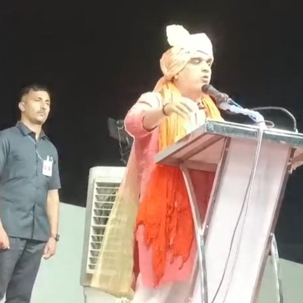 હર્ષ સંઘવીએ સાયલામાં કોંગ્રેસ પર પ્રહાર કર્યા:વિકાસ સંકલ્પ સભામાં સ્થાનિક સ્વરાજ્યની ચૂંટણીઓ પર ભાર