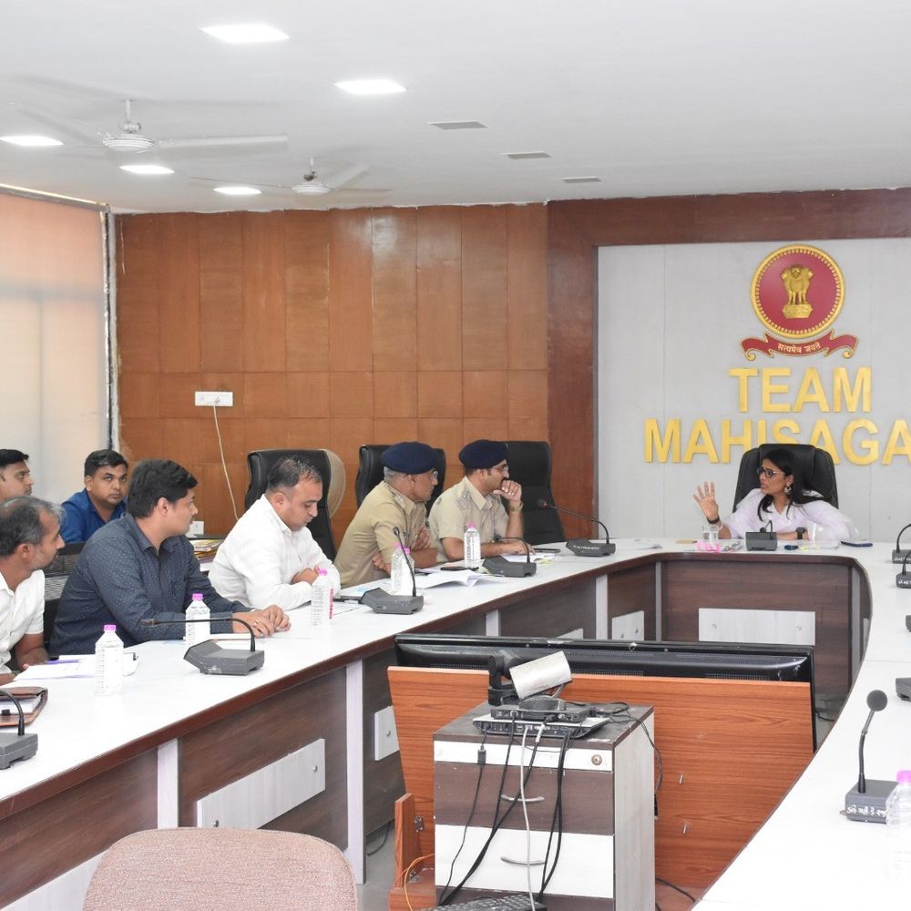 બાળકોના જીવ જોખમાવતા રિક્ષાચાલકો સામે કડક કાર્યવાહી થશે:કલેક્ટર અર્પિત સાગરે રોડ સેફ્ટી કમિટી બેઠકમાં સૂચના આપી