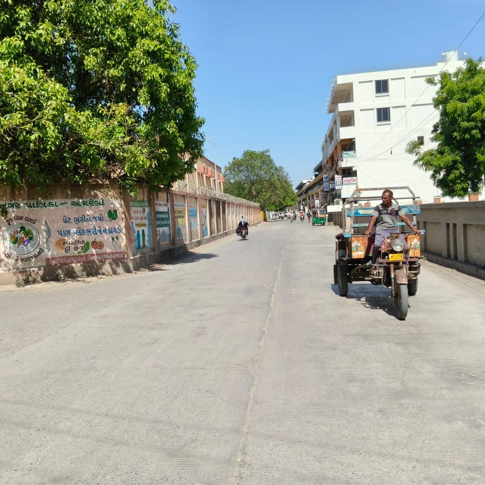 અમરેલીમાં કાળઝાળ ગરમી: પારો 40 ડિગ્રીને પાર.