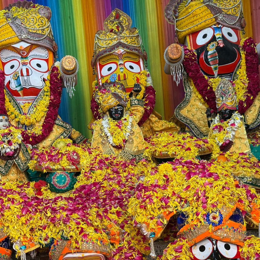 ભગવાન જગન્નાથજીની રથયાત્રાની તૈયારીઓનો શુભારંભ:ભાવનગરમાં અક્ષય તૃતીયાએ રથ પૂજન અને ધ્વજારોહણ, ધાર્મિક વિધિ મહંતના હસ્તે સંપન્ન