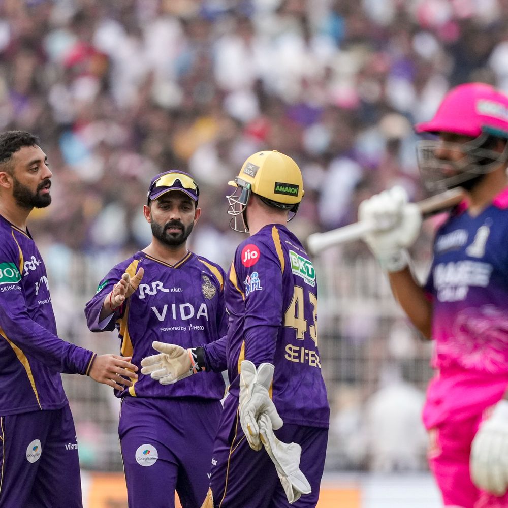 સતત ત્રીજી મેચમાં આર્ચરને ઇનિંગના પહેલા બોલે વિકેટ લીધી:ટિમ સેફર્ટને બોલ્ડ કર્યો, બર્ગરને કેપ્ટન રહાણેને પણ આઉટ કરીને કોલકાતાને દબાણમાં મુક્યું