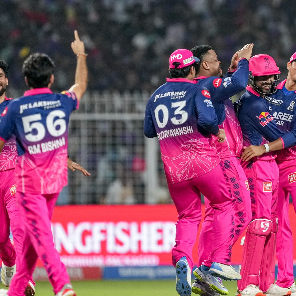 જબરદસ્ત જુરેલ...ખતરનાક સ્ટમ્પિંગ કરીને ગ્રીનને 'રેડ' સિગ્નલ દેખાડ્યું:જાડેજાએ રઘુવંશી પછી પોવેલને આઉટ કર્યો, બાપુની ધારદાર બોલિંગે KKR પર દબાણ વધાર્યું